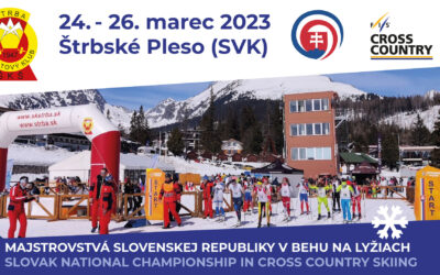 Majstrovstvá SR v behu na lyžiach – 24.-26. marca 2023