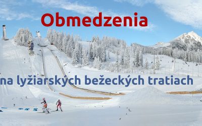 Obmedzenia na lyžiarských bežeckých tratiach Štrbské Pleso 27.-29.12.2019