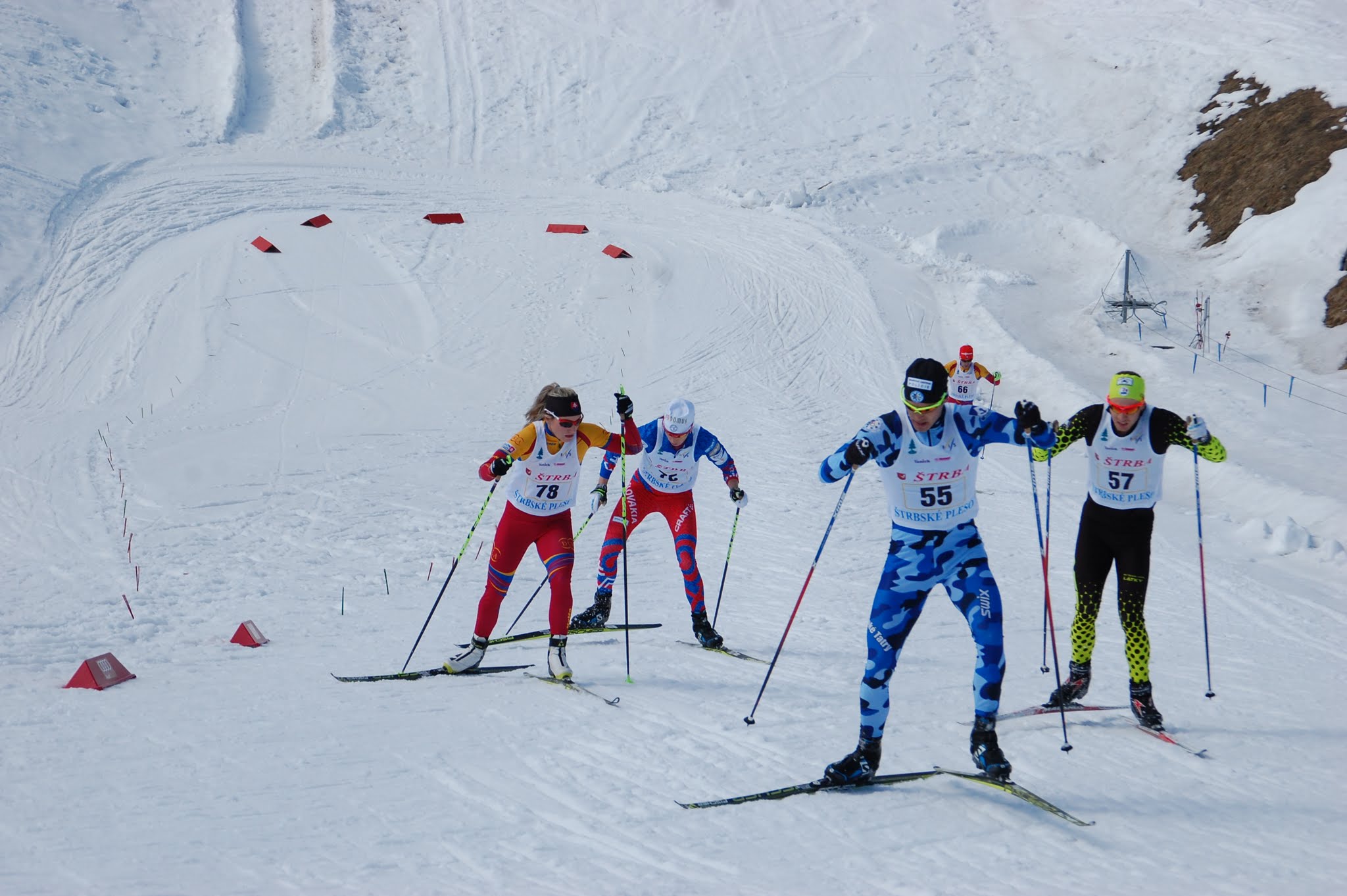 Na Štrbskom Plese sa súťažilo v behu na lyžiach o slovenské majstrovské tituly