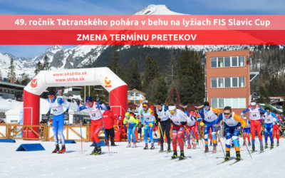 FIS Slavic Cup Štrbské Pleso – zmena termínu / change of date